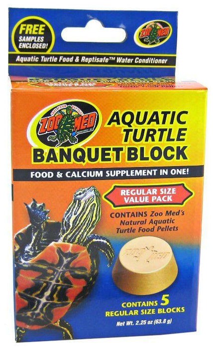Zoo Med Aquatic Turtle Banquet Block - 097612110517