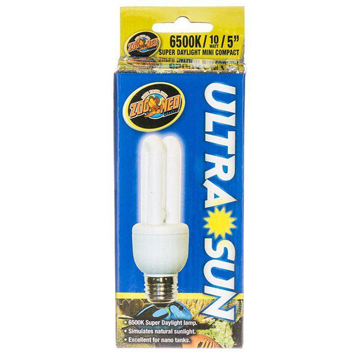 Zoo Med Aquatic Ultra Sun 6500K Compact Flourescent Daylight Bulb - 097612054019