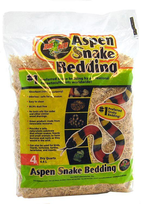 Zoo Med Aspen Snake Bedding - 097612751048