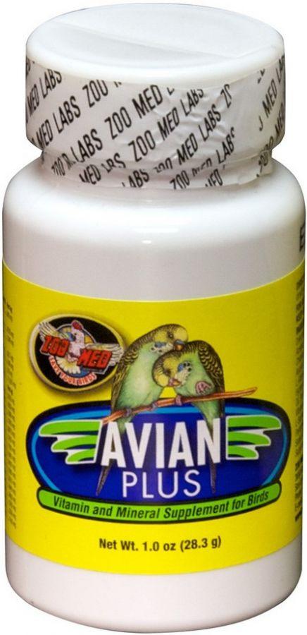 Zoo Med Avian Plus Bird Vitamin Supplement - 097612103717