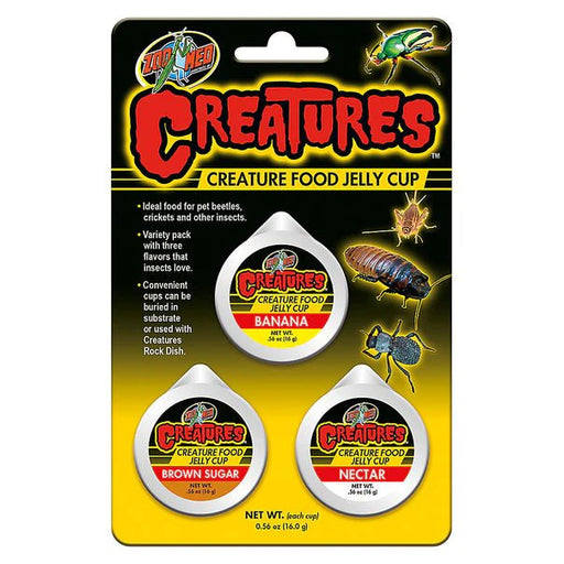 Zoo Med Creatures Creature Food Jelly Cup - 097612008609