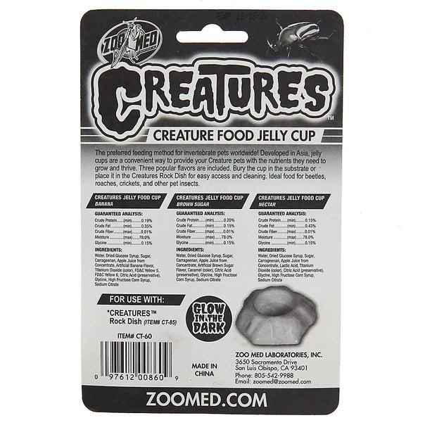 Zoo Med Creatures Creature Food Jelly Cup - 097612008609
