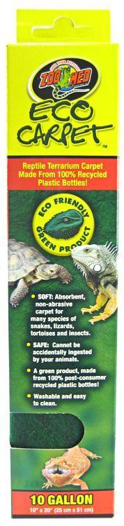 Zoo Med Eco Carpet Reptile Carpet - Green - 097612701104