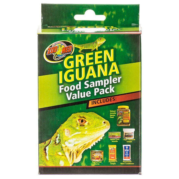 Zoo Med Green Iguana Foods Sampler Value Pack - 097612402049