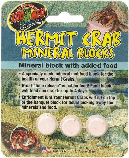 Zoo Med Hermit Crab Mineral Blocks - 097612009620