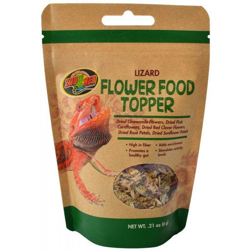 Zoo Med Lizard Flower Food Topper - 097612401431