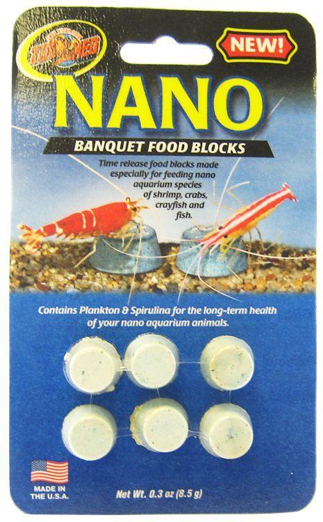 Zoo Med Nano Banquet Food Blocks - 097612119091