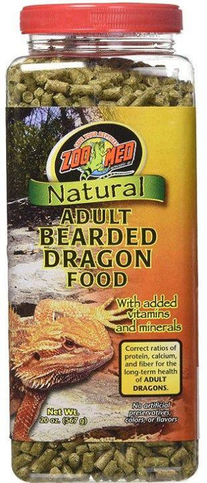 Zoo Med Natural Adult Bearded Dragon Food - 097612400779