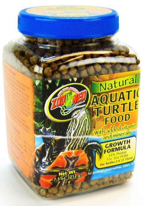 Zoo Med Natural Aquatic Turtle Food - Growth Formula Pellets - 097612410518