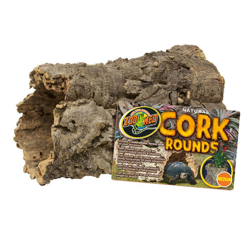 Zoo Med Natural Cork Bark Round - 097612210217