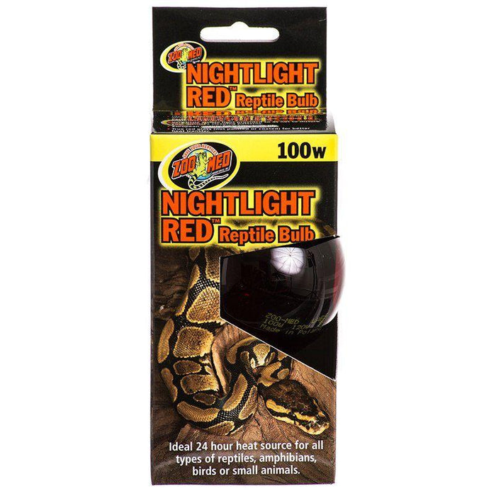 Zoo Med Nightlight Red Reptile Bulb - 097612391008