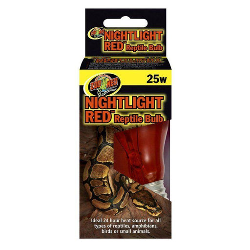 Zoo Med Nightlight Red Reptile Bulb - 097612390254