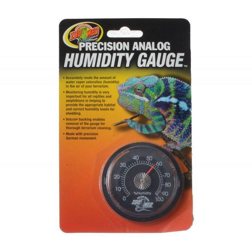 Zoo Med Precision Analog Reptile Humidity Gauge - 097612300215