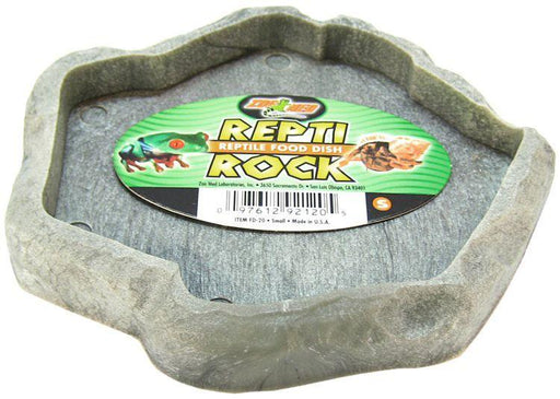 Zoo Med Repti Rock - Reptile Food Dish - 097612921205
