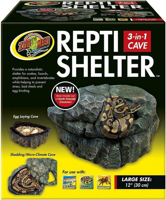 Zoo Med Repti Shelter 3 in 1 Cave - 097612910322