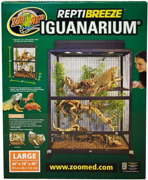 Zoo Med ReptiBreeze IguanArium Habitat - 097612090307