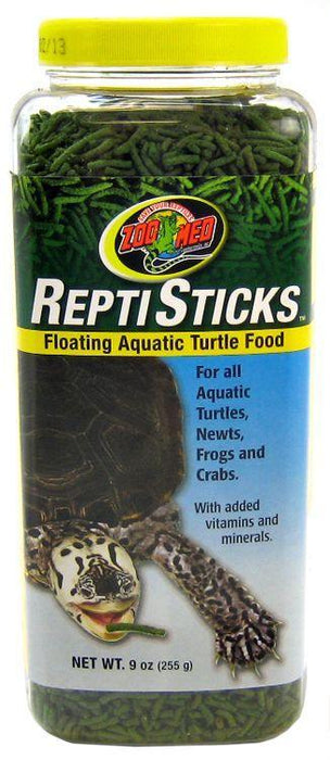 Zoo Med Reptisticks - Floating Aquatic Turtle Food - 097612400335