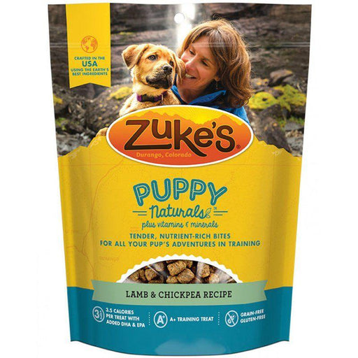 Zukes Puppy Naturals Dog Treats - Lamb & Chickpea Recipe - 613423330892
