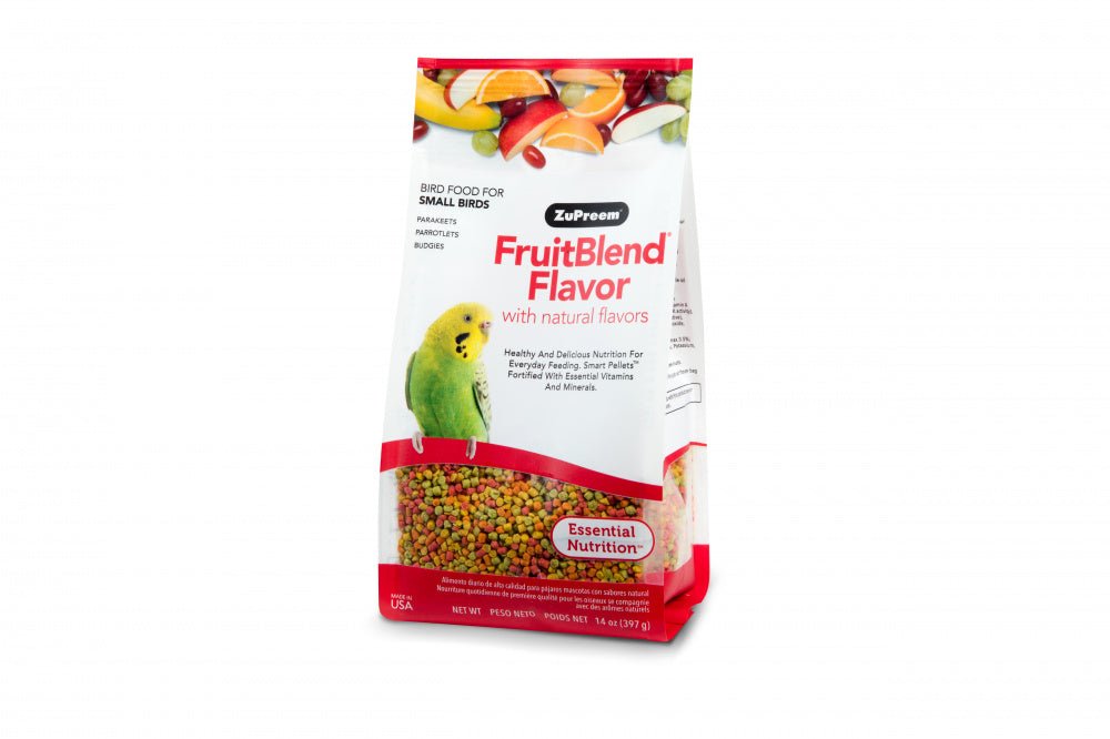 Zupreem FruitBlend Flavor Food with Natural Flavors for Small Birds - 762177810003