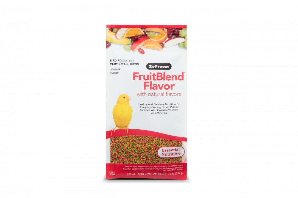 Zupreem FruitBlend Flavor Food with Natural Flavors for Very Small Birds - 762177800202