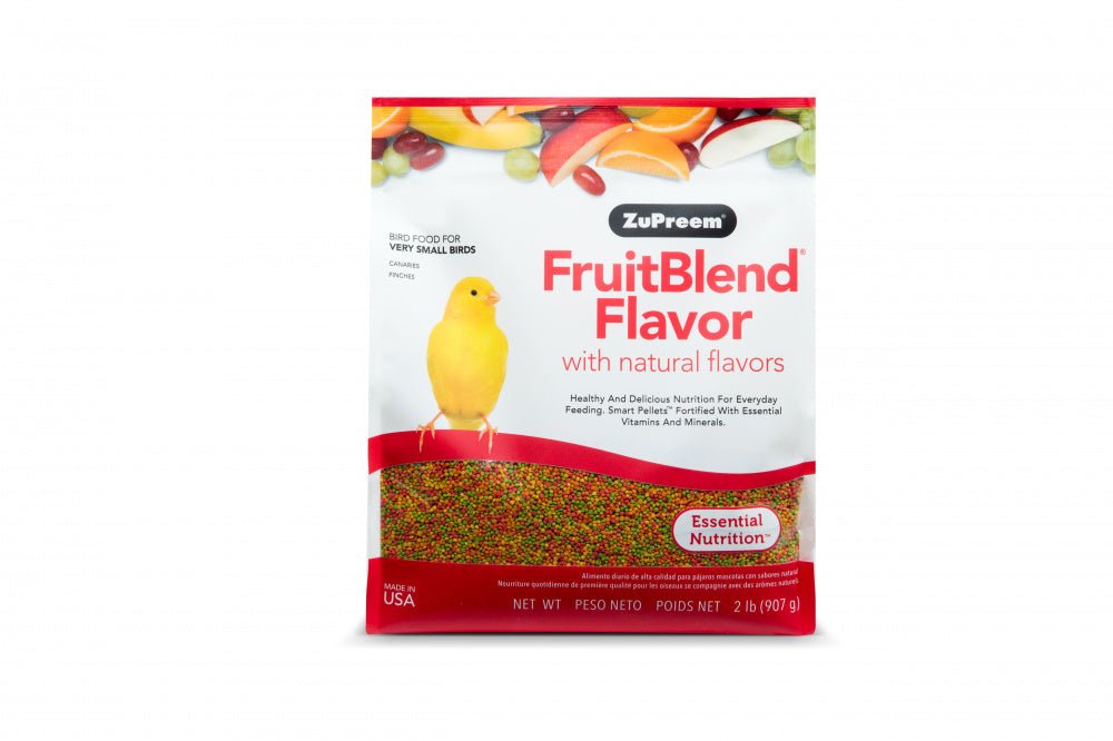 Zupreem FruitBlend Flavor Food with Natural Flavors for Very Small Birds - 762177800202