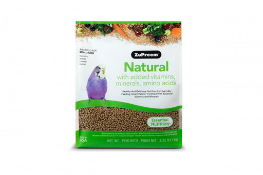 Zupreem Natural Food with Added Vitamins Minerals Amino Acids for Small Birds - 762177912004