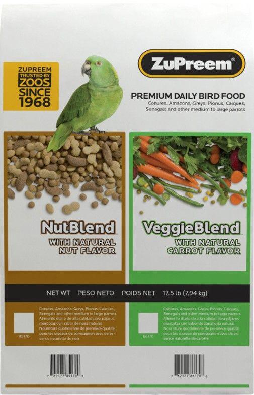 ZuPreem NutBlend Flavor Bird Food for Large Birds - 762177851709