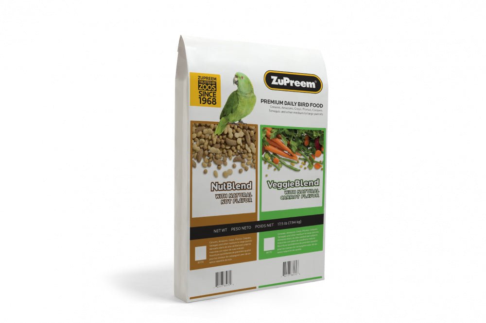 Zupreem NutBlend Flavor Food with Natural Nut Flavors for Parrot and Conures - 762177850306