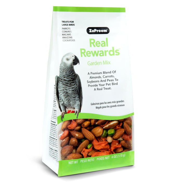 Zupreem Real Rewards Garden Mix Treat for Parrots and Conures - 762177498003