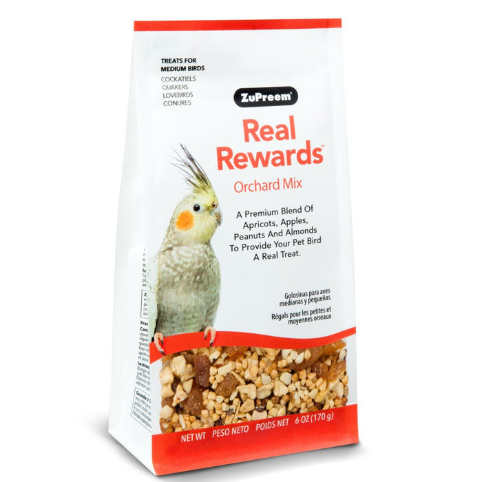 Zupreem Real Rewards Orchard Mix Treat for Medium Birds - 762177493008