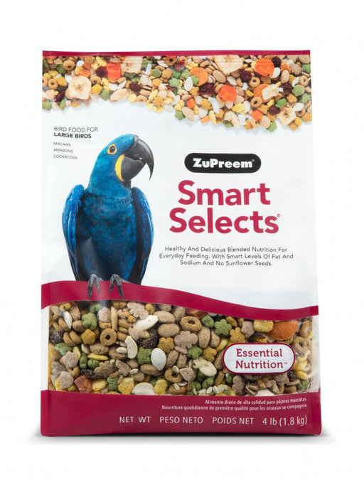 Zupreem Smart Selects Food for Large Birds - 762177340401